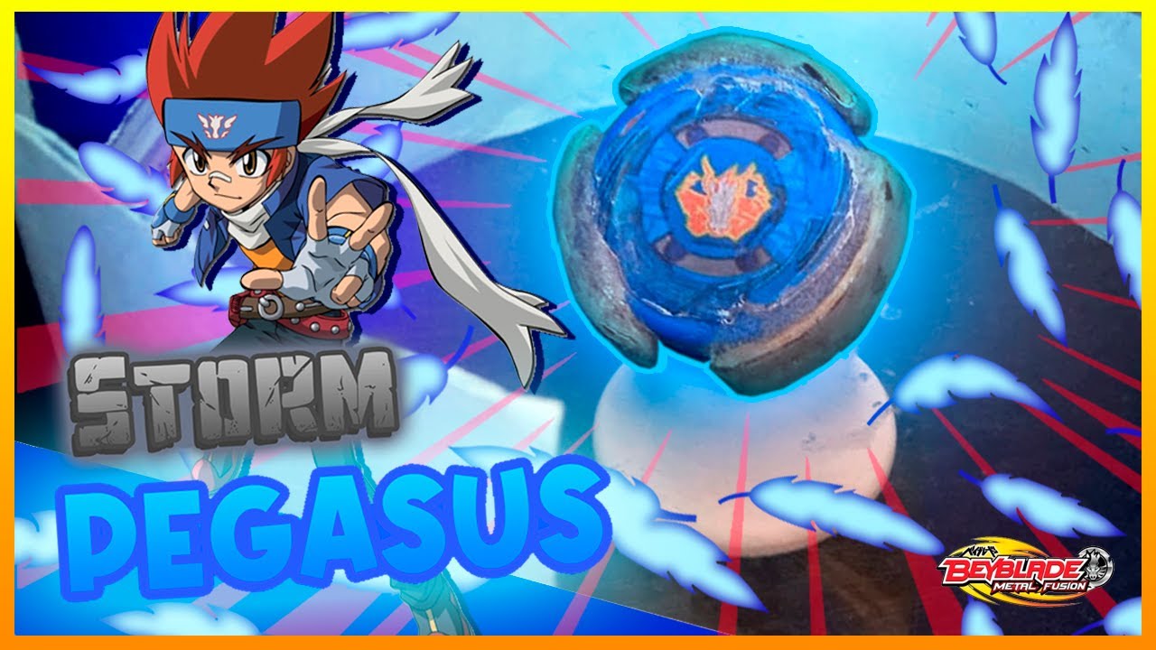 🌪Como Hacer a Storm Pegasus🦄 | Beyblade Casero