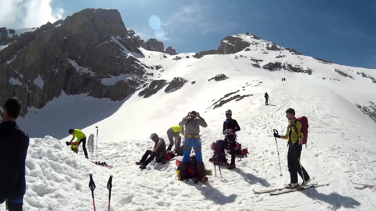 Sci Alpinismo al Gran Sasso - Vetta Occidentale