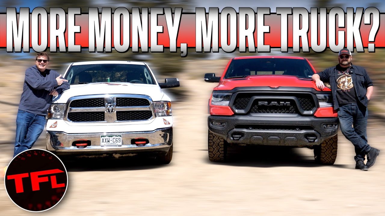 Do You Get Twice As Much Truck OFF-ROAD For Twice The Money - RAM Rebel G/T vs RAM 1500 Classic!