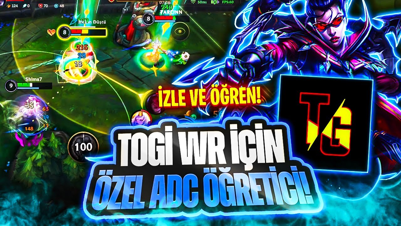 TOGİ WR'YE &Ouml;ĞRETİCİ ADC VAYNE OYNANIŞ! @TogiiWR