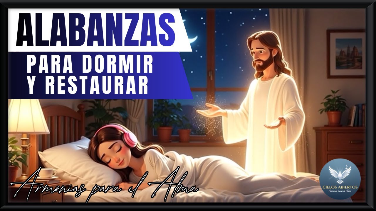 ALABANZAS PARA DORMIR Y SANAR / MÚSICA CRISTIANA / MÚSICA QUE RESTAURA / MÚSICA QUE RENUEVA EL ALMA