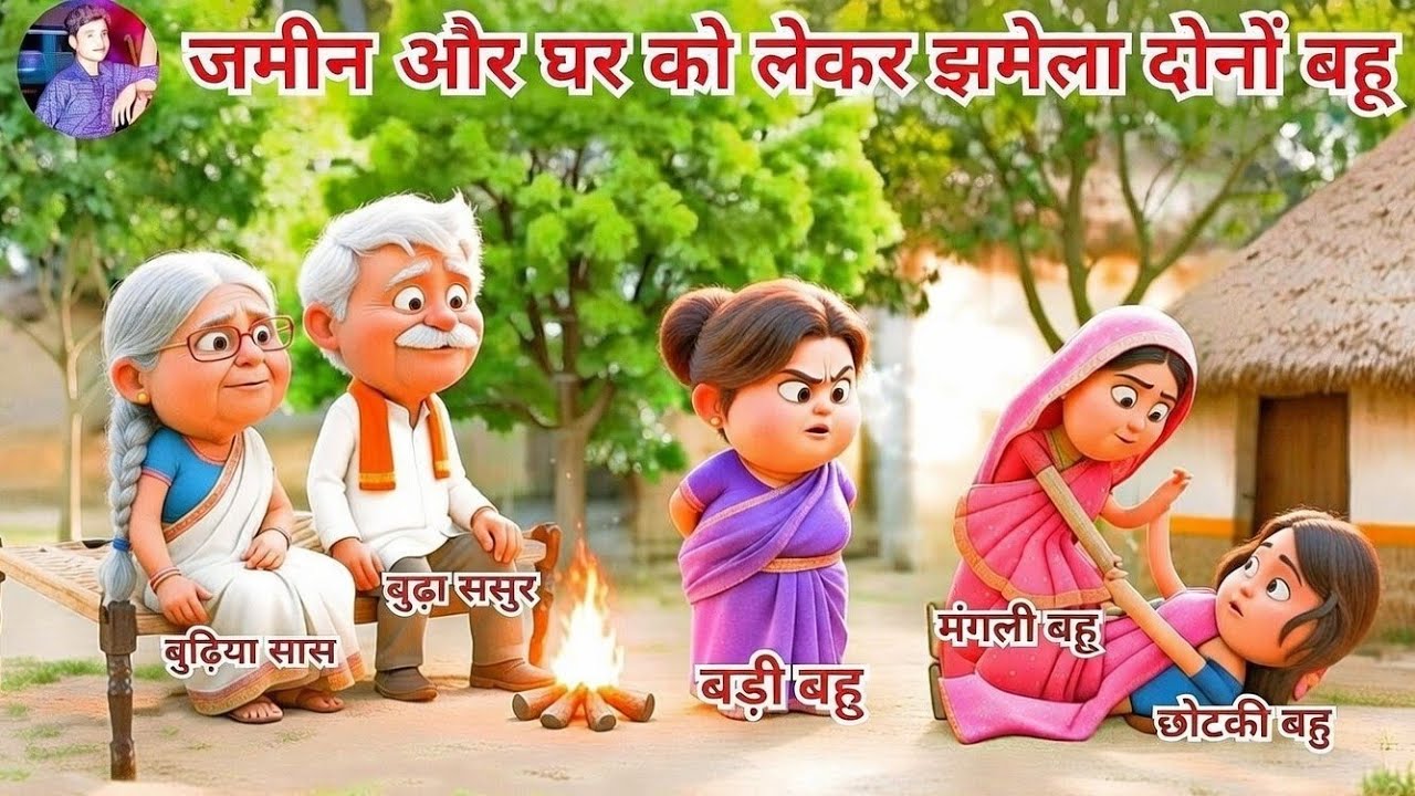 🏠जमीन और घर को लेकर झूला दोनों बहू 🤼‍♀️ |🏞️jameen aur ghar ko lekar jhamela donon Bahu |😡 #saasbahu 