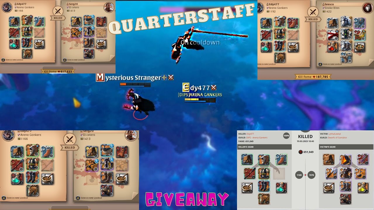 QUARTERSTAFF | Insane build for Mists | Wukong of Albion Online | #albiononline #mmorpg