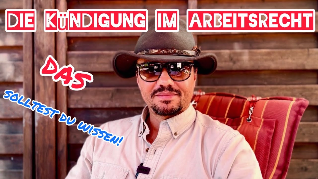 Du wurdest gekündigt? | So läuft der Kündigungsschutzprozess￼￼! Anwalt Mc Kay erklärt