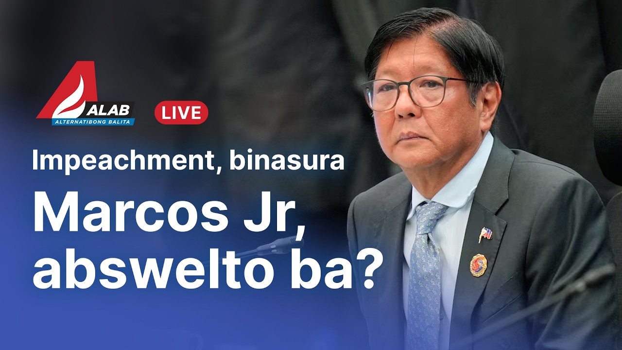 Impeachment, Ibinasura: Marcos Jr, abswelto ba? | ALAB Alternatibong Balita (Pebrero 6, 2026)