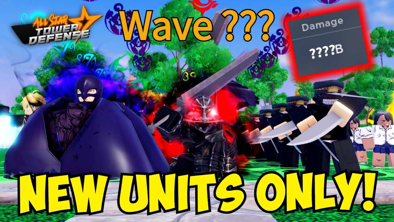 New Units Only Vs. Infinite Mode EZ OP DMG FARM & Surprisingly OP! | ASTD Challenge
