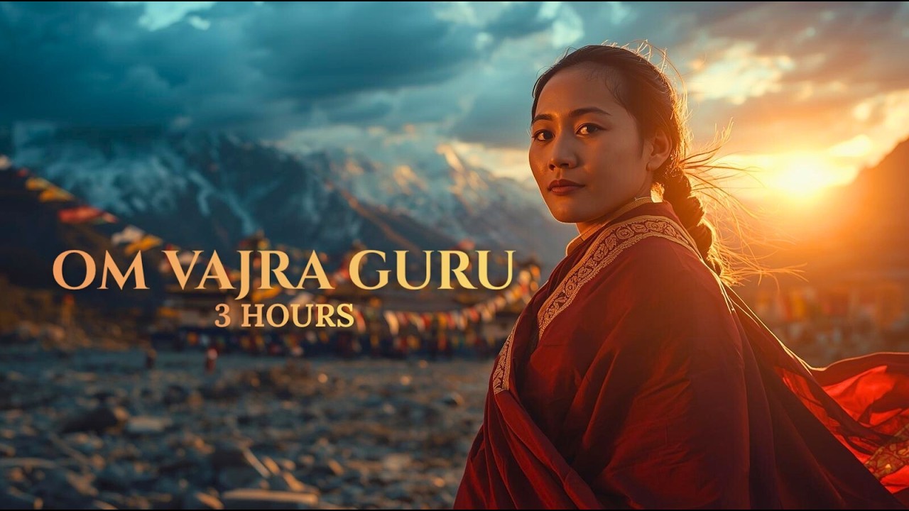 Om Vajra Guru Padma Siddhi Hung ✦ Lotus Born ✦ 3 Hours Tibetan Mantra · 432 Hz Deep Meditation