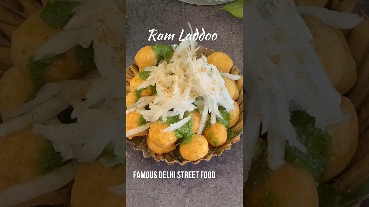 Ram Laddoo | मूंग दाल के पकोड़े | Delhi ki famous Street Food Recipe