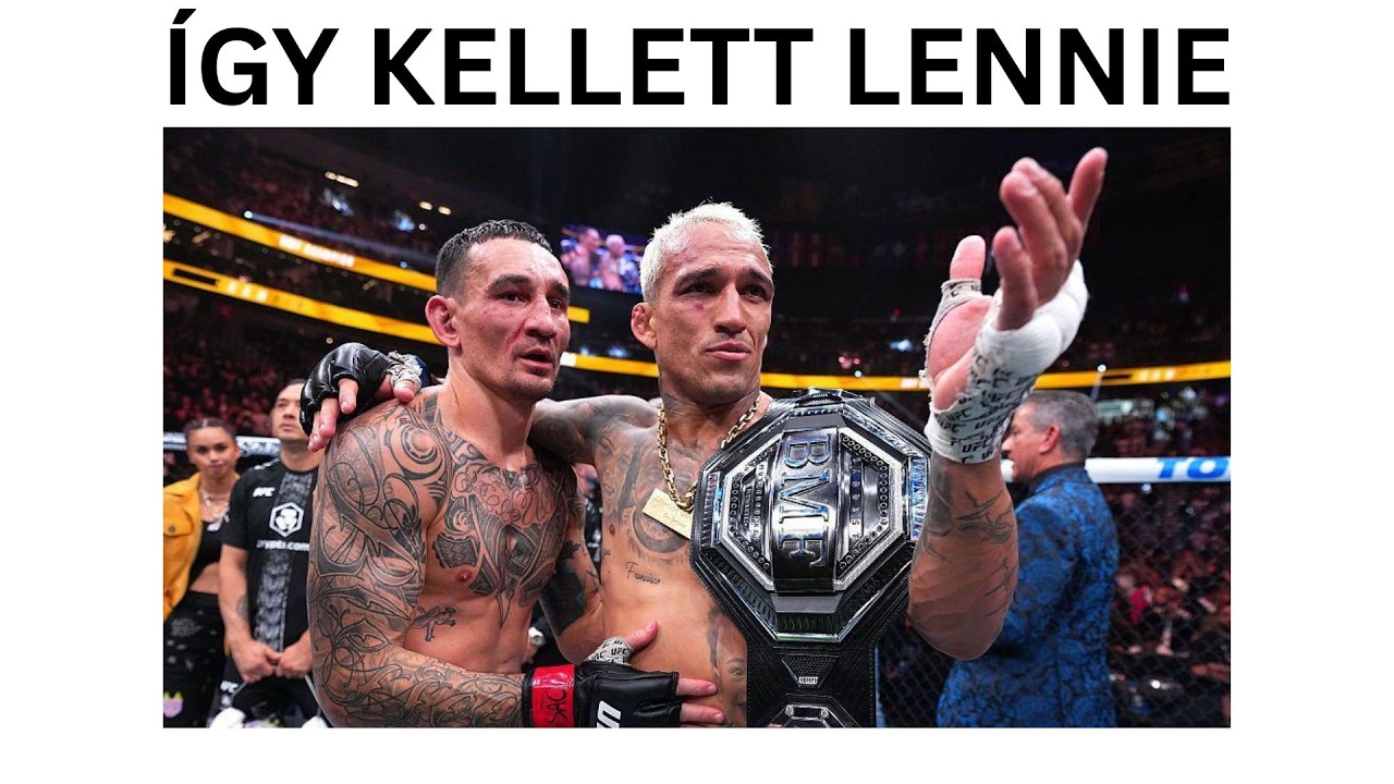 A bajnoknak neve van! - UFC 326 REAKCI&Oacute;