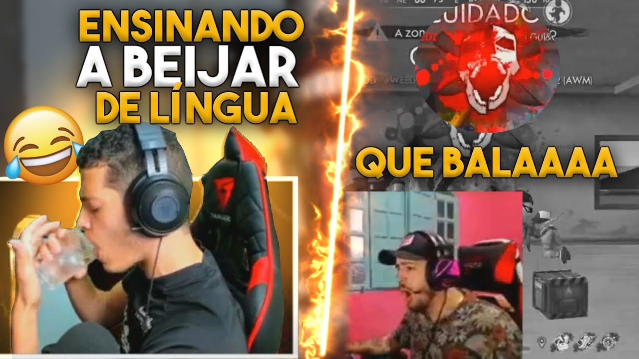 CER0L ENSINANDO BEIJAR DE LINGUA AO VIVO, WEEDZAO DA BALA EPICA DE AWM (Melhores Clips)