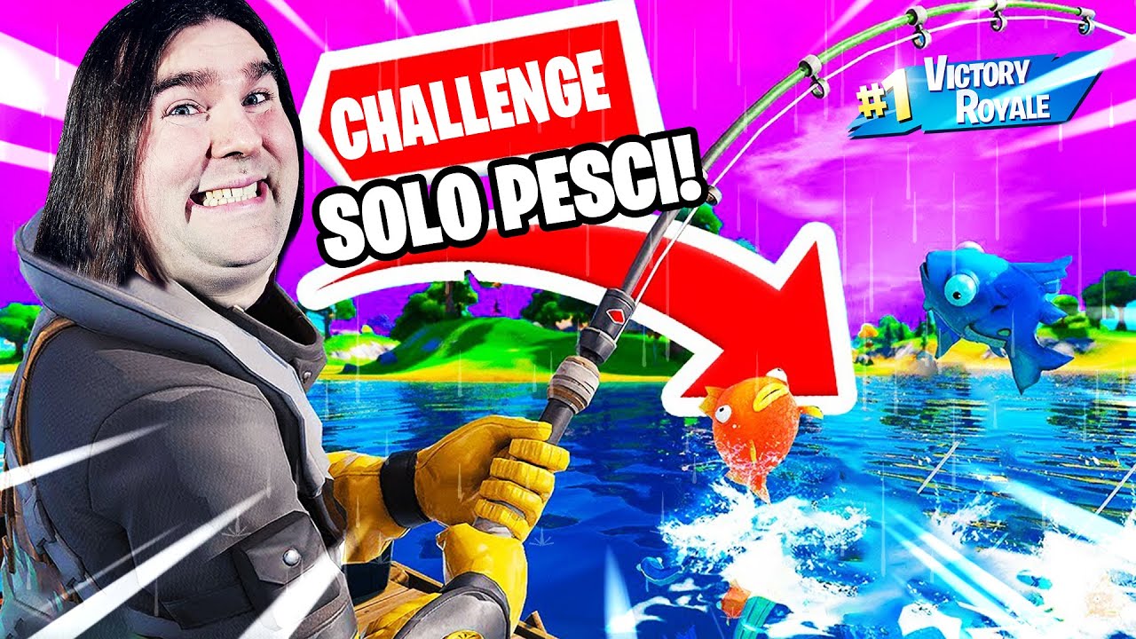 VINCO CON PIZ & EFESTO LA FISHING CHALLENGE! Fortnite ITA