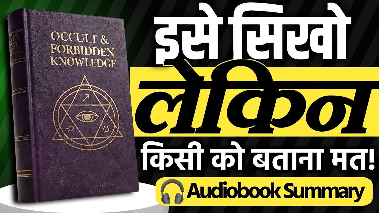 Occult & Forbidden Knowledge | छुपा हुआ सच जो आपको अंदर से बदल देगा | Dark Psychology Book Summary
