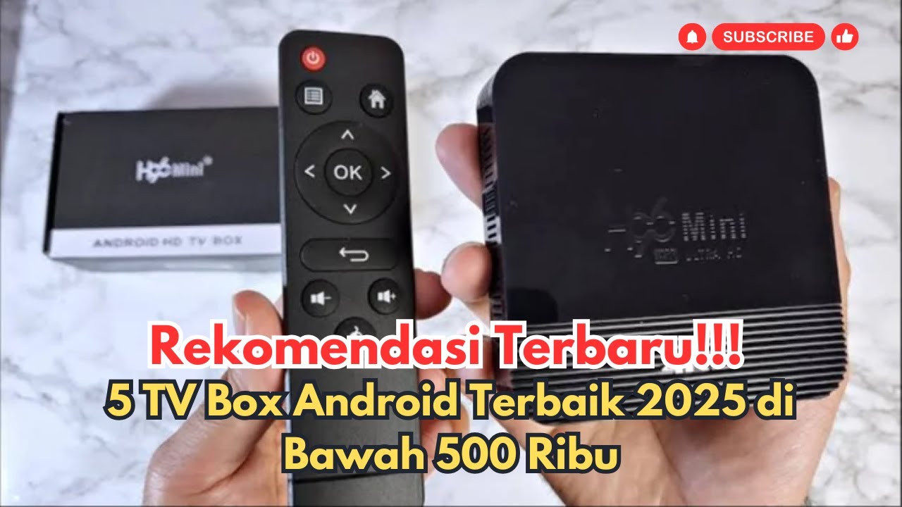 5 TV Box Android Terbaik 2025 di Bawah 500 Ribu: Rekomendasi Terbaru!