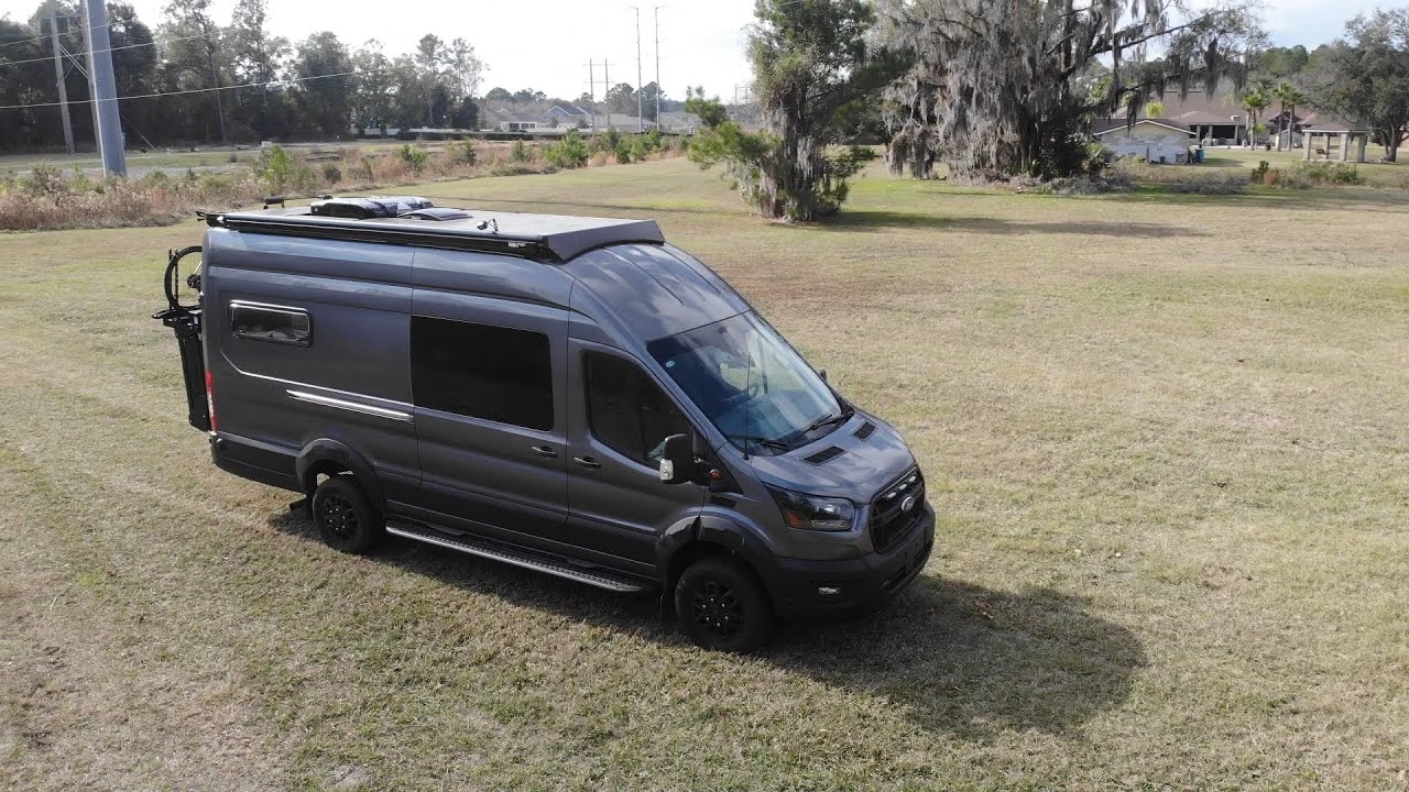 My completed van build