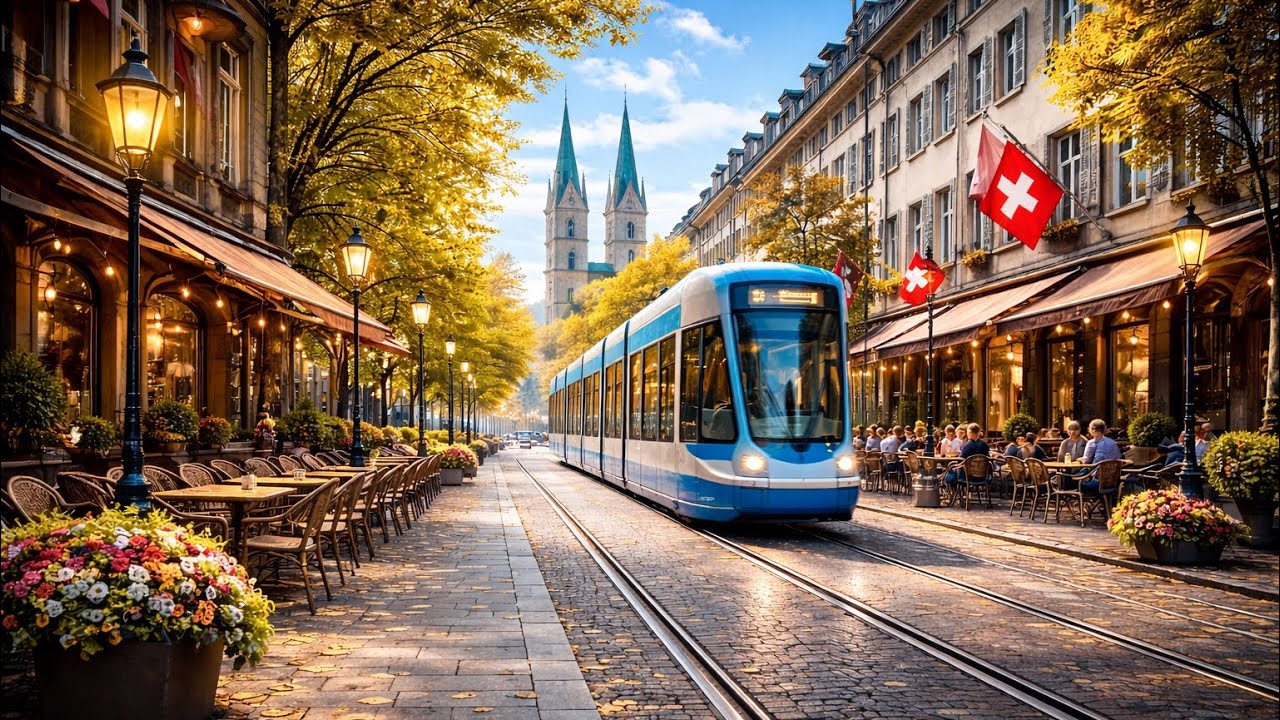 Zurich’s Hidden Streets You Must See! 🇨🇭 Switzerland Walking Tour 4K