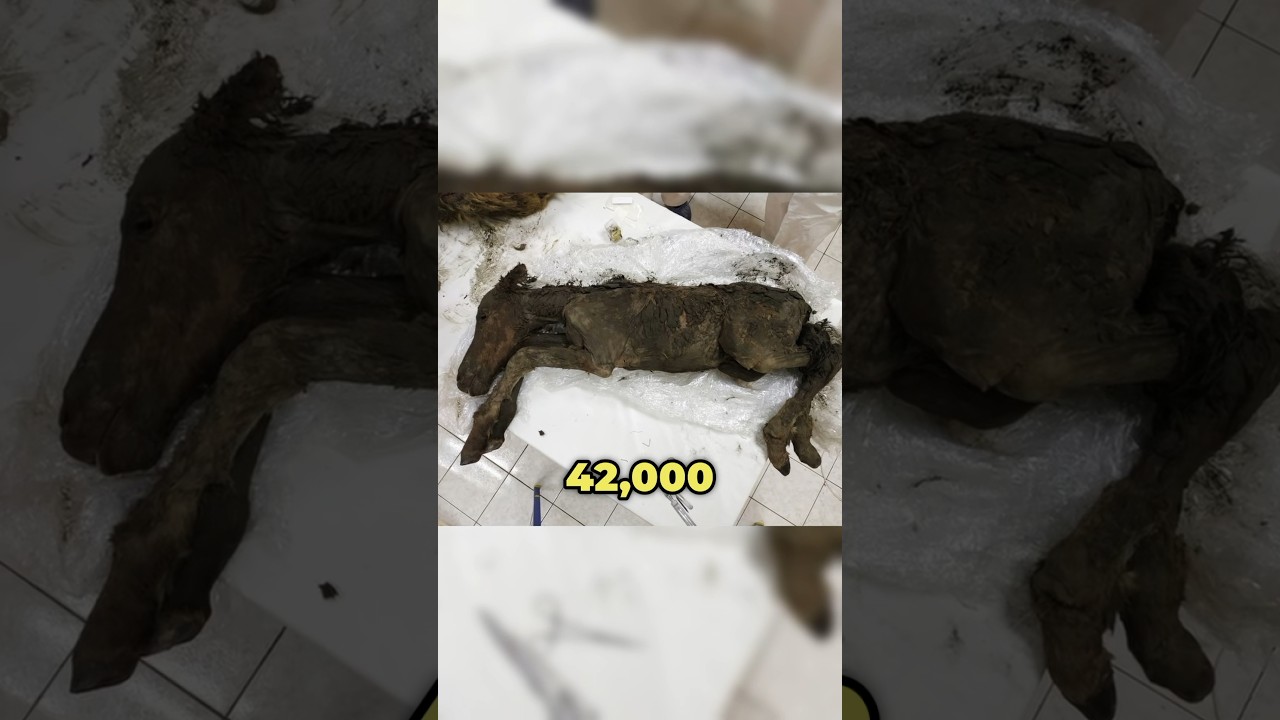 Extinct Horse Found Frozen in Ice