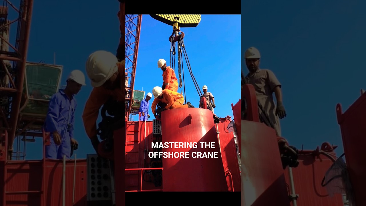 #OffshoreCrane #CraneLifting #OilAndGas #MarineOperations #HeavyLifting #WorkAtSea
