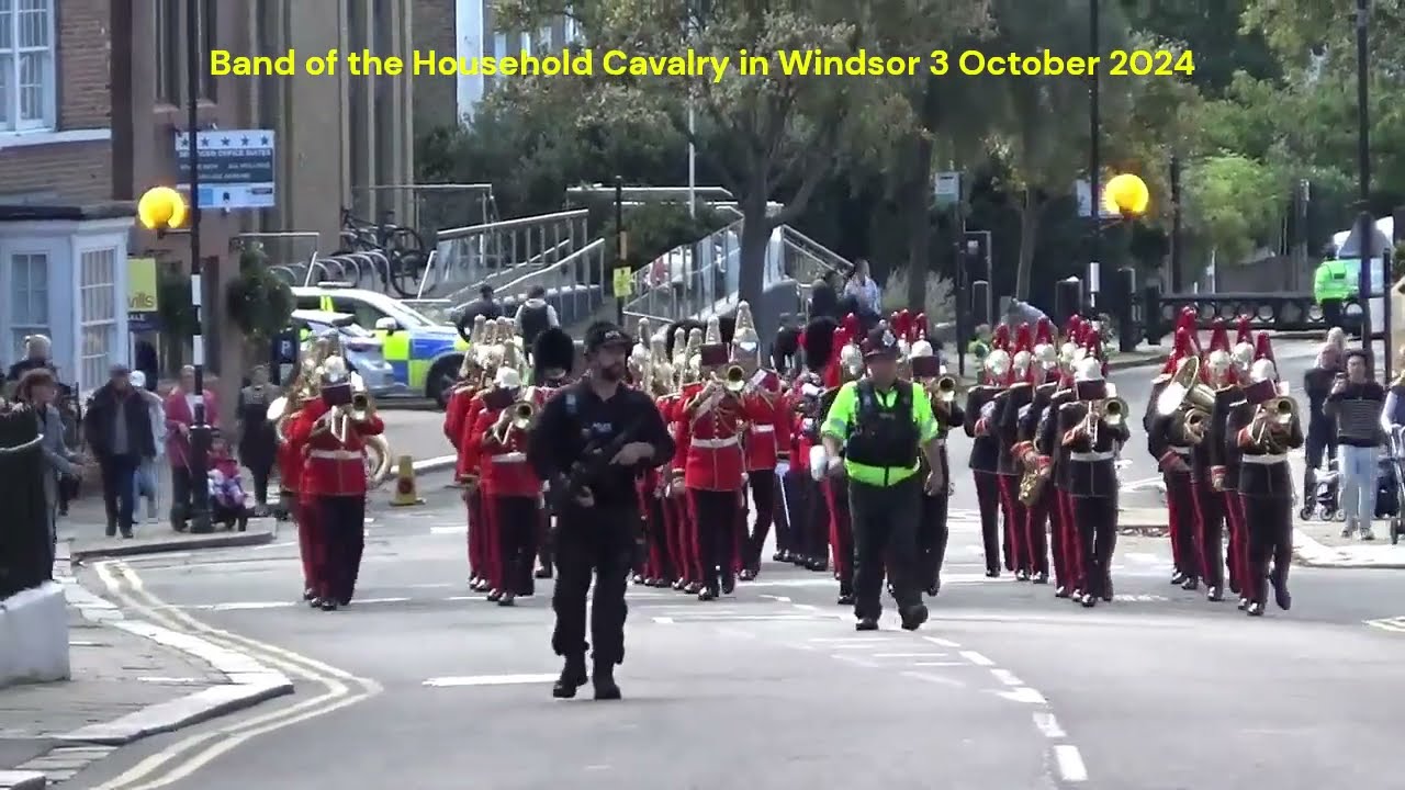 Band of the Household Cavalry in Windsor 3 October 2024