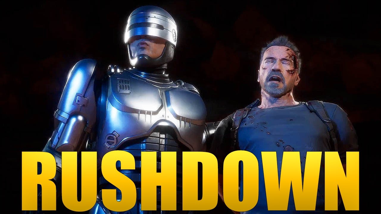 MK11 - Rushdown RoboCop (How to Play with 1 Single Mix) - Mortal Kombat 11 Ultimate