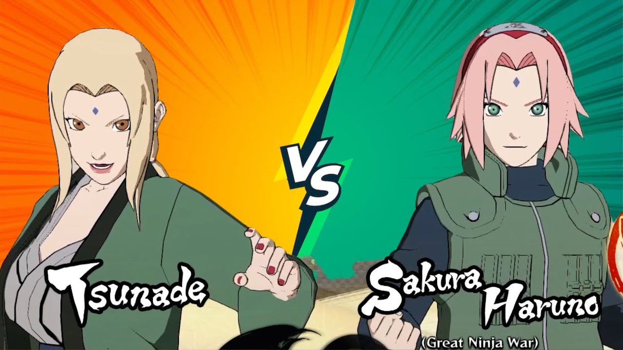 ᴴᴰ Tsunade Senju vs Sakura Haruno (Com vs Com) Naruto Shippuden Ultimate Ninja Storm4 #nuns4