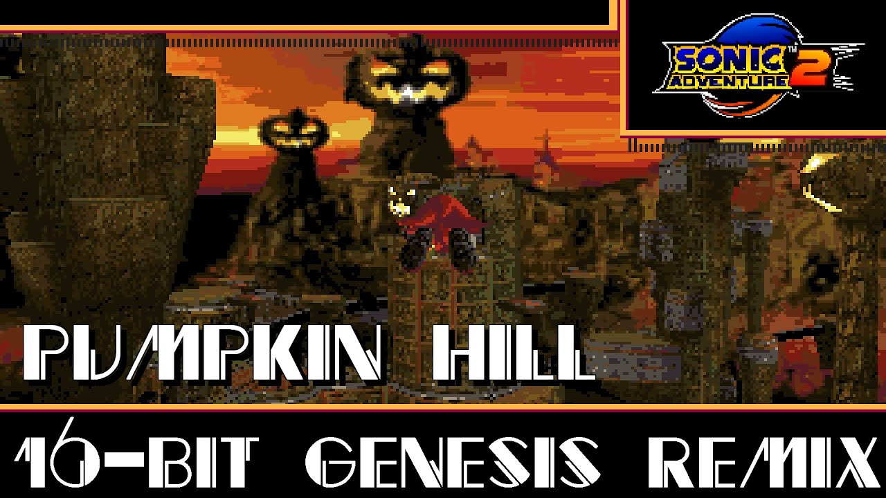 [16-Bit;Genesis]Pumpkin Hill - Sonic Adventure 2(COMMISSION)