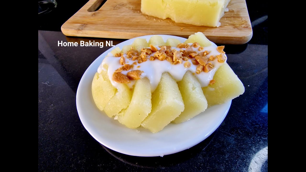 Steamed Cassava Cake/ The Best Cassava CakeRecipe