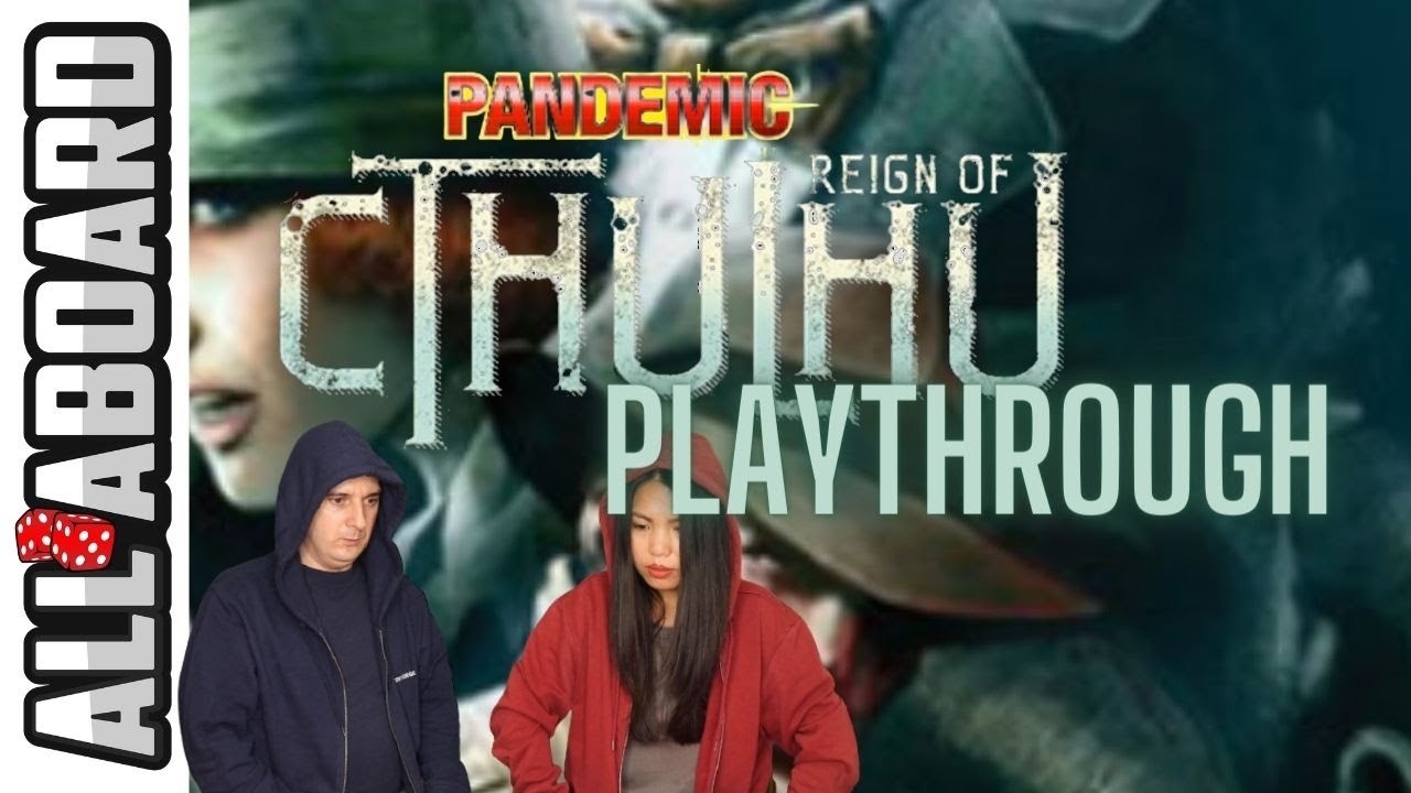 PANDEMIC: REIGN OF CTHULHU | Board Game | 2-Player Playthrough | Containing the Cultists