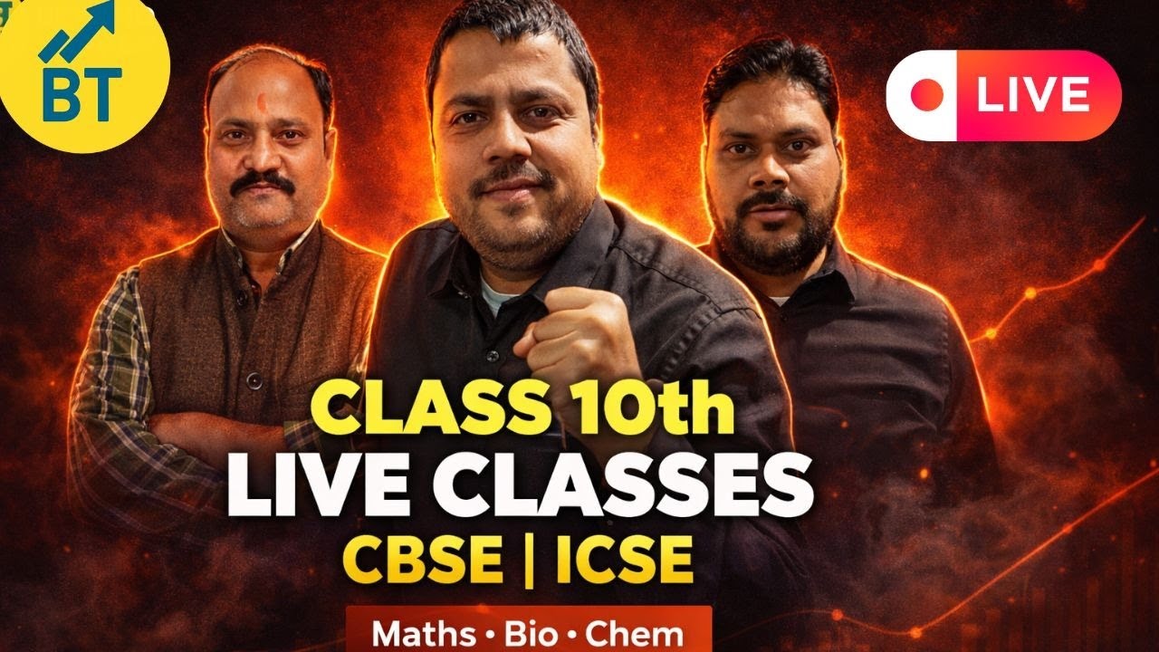 Class 10 Board Booster LIVE 🔥 Maths • Bio • Chem | CBSE & ICSE