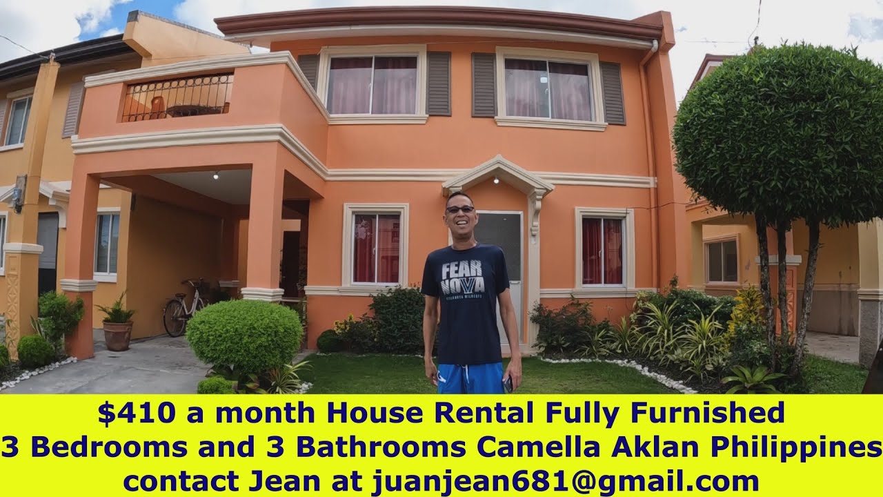 $410 a month House Rental Fully Furnished Camella Aklan Philippines
