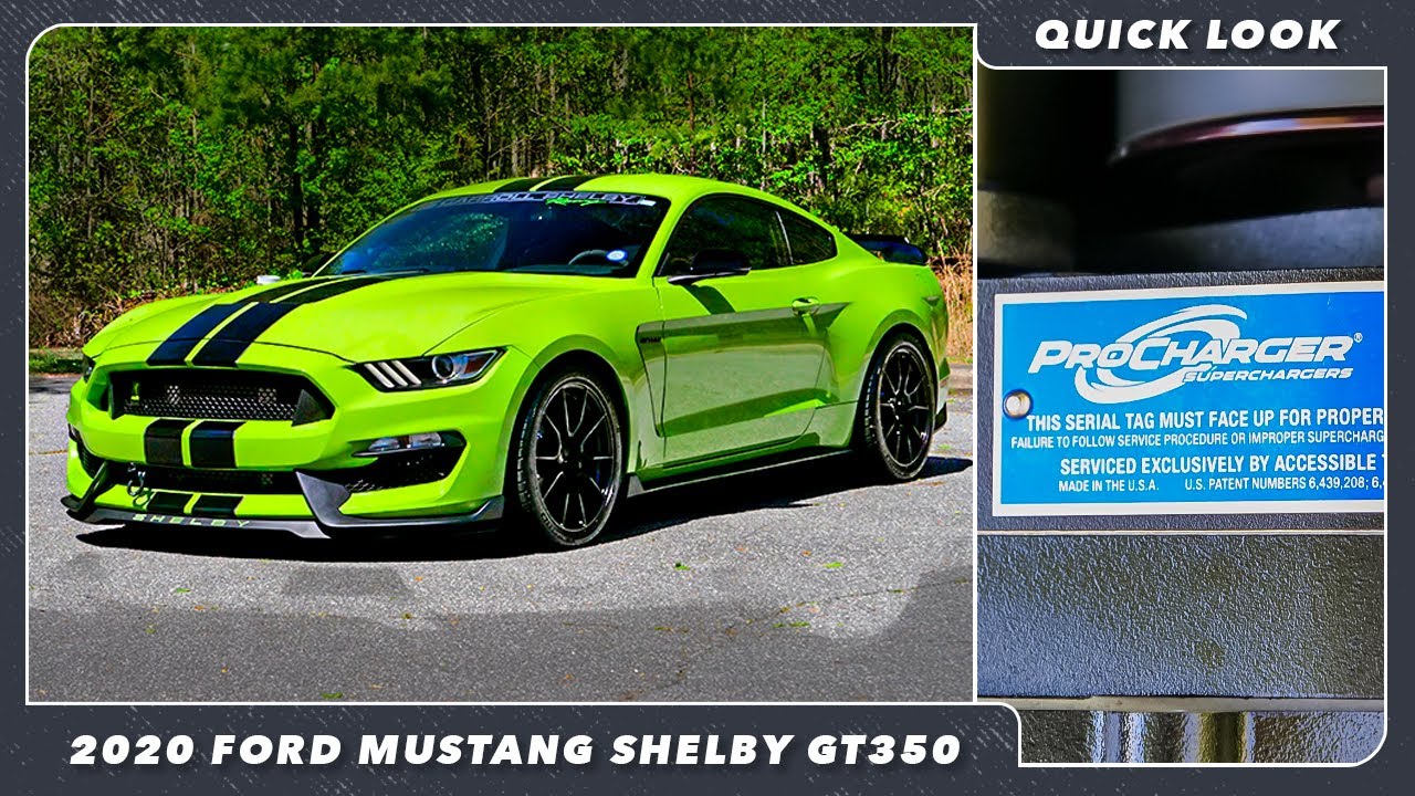2020 Ford Mustang Shelby GT350 | Stage 2 ProCharger With P-1X | Walk-Around