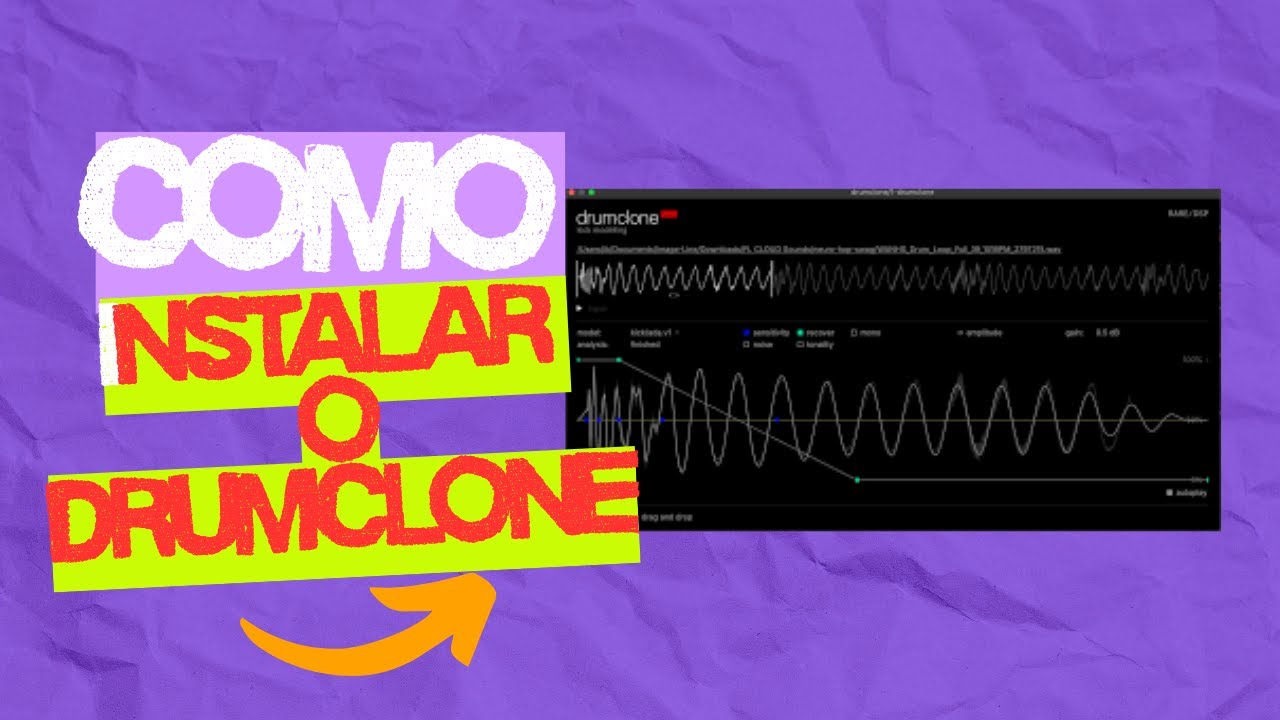 COMO INSTALAR O  DRUMCLONE