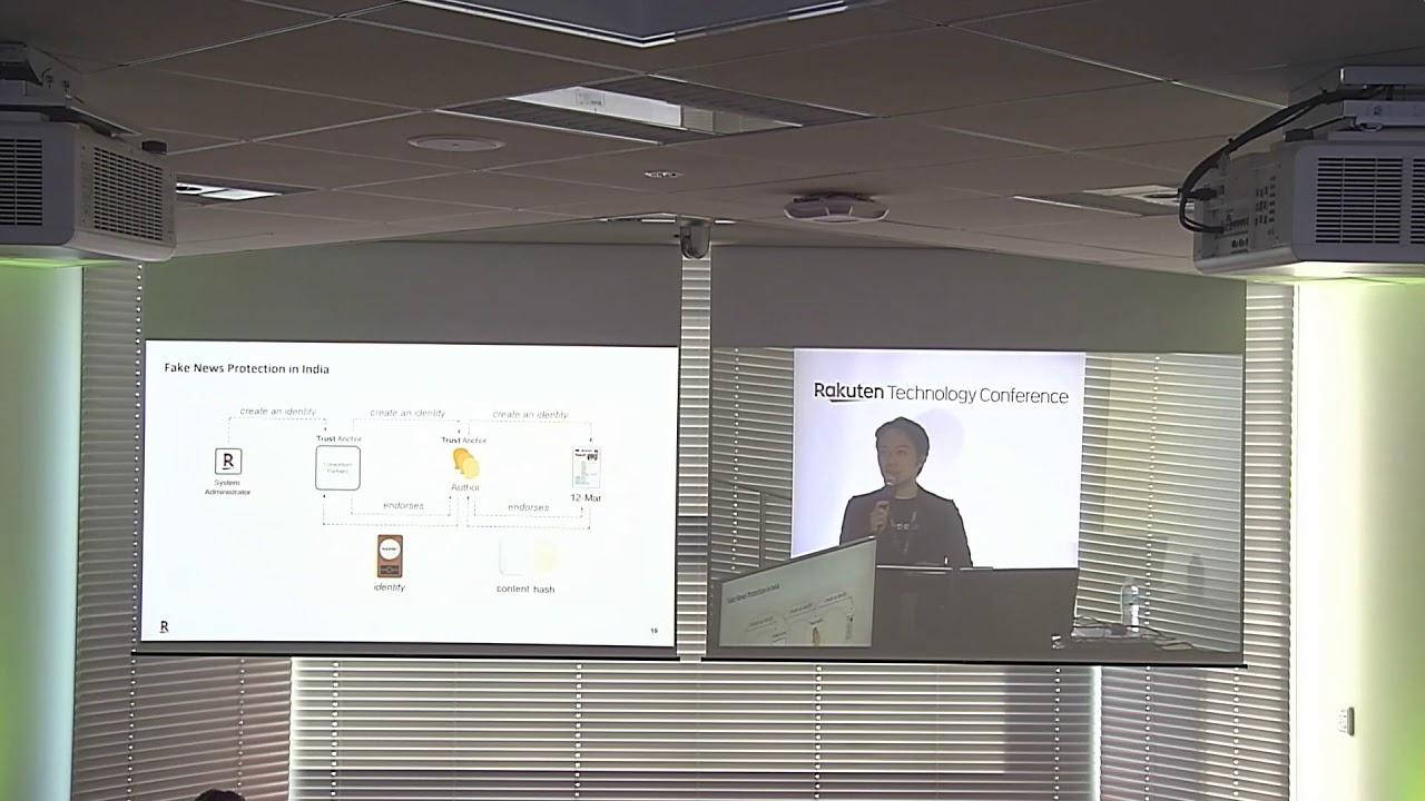 Blockchain Tech Util in Global Rakuten Ecosystem by Fergal Downey and Hajime Nishinomiya - RTC2019