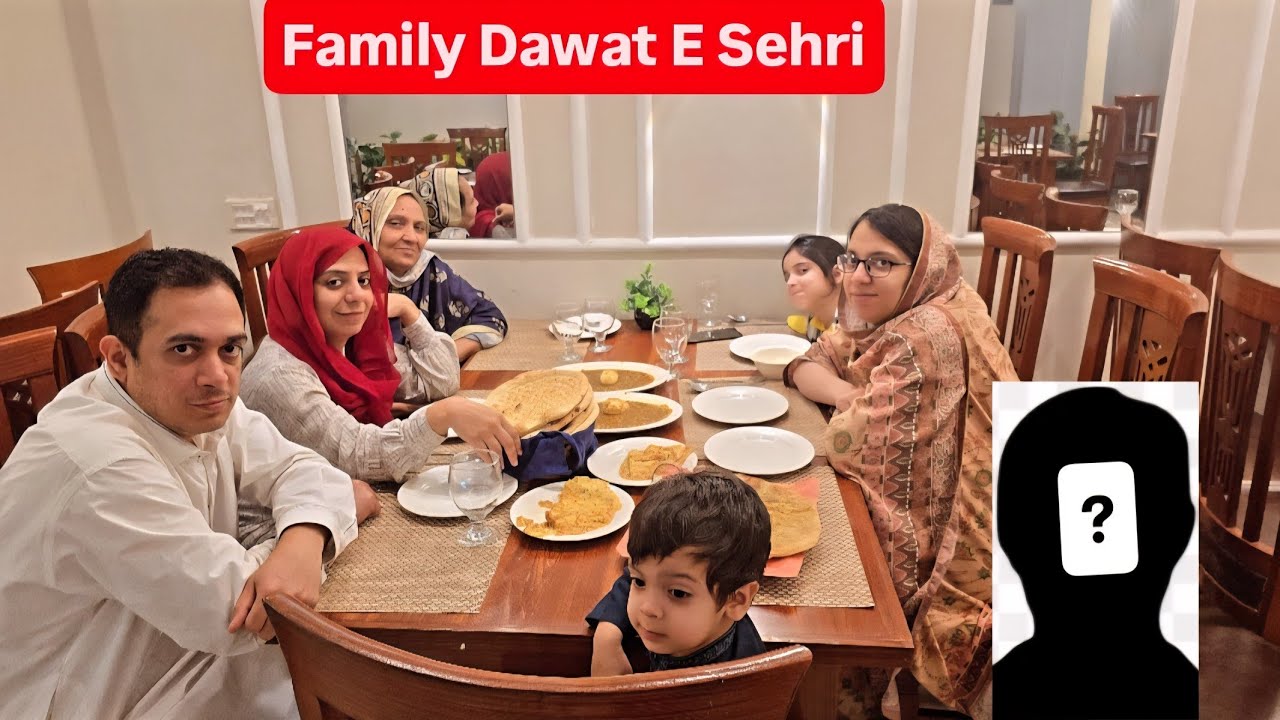 Bhai,Bhabhi Ki Grand Sehri Dawat❤️Kar K On Ka Dil Khush Kar Diya😃Sab Ne Apne Dil Ki Kya Bataen Ki?🤔