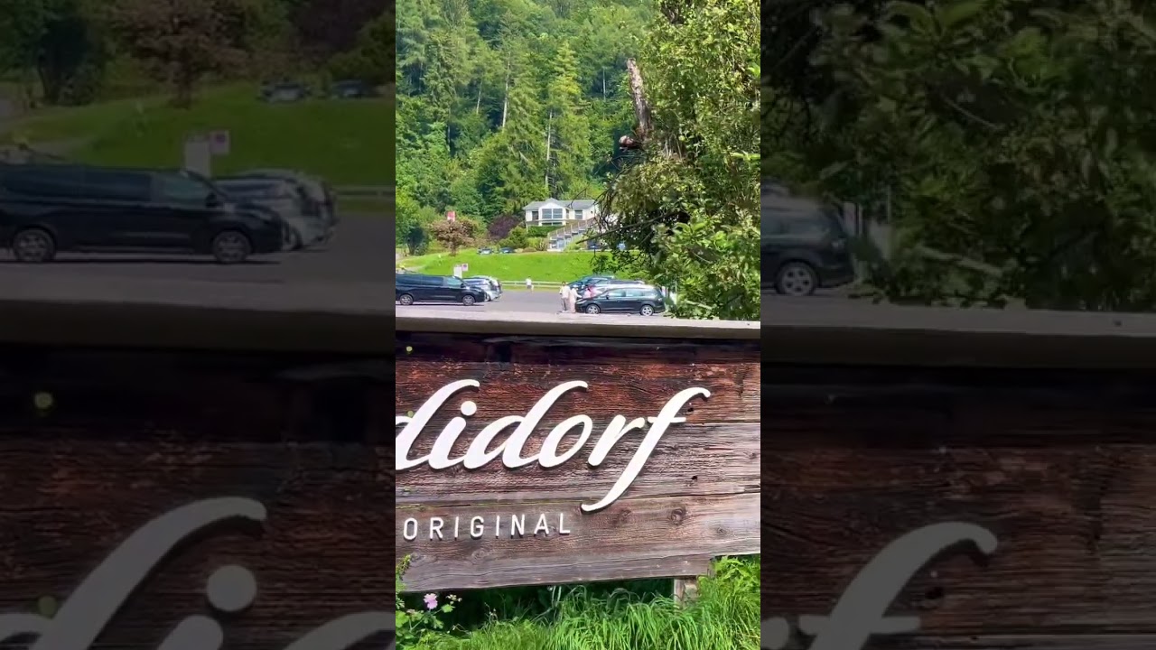 Heidi&rsquo;s Village from Our Childhood Movie 🐐🏞️ #Heidi #Nostalgia #SwissAlps #travel #switzerland