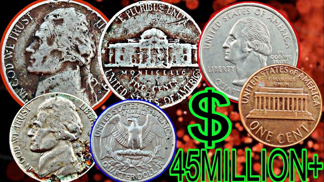 Top 60 Ultra Rare and Valuable U.S. Coins Worth Big Money!