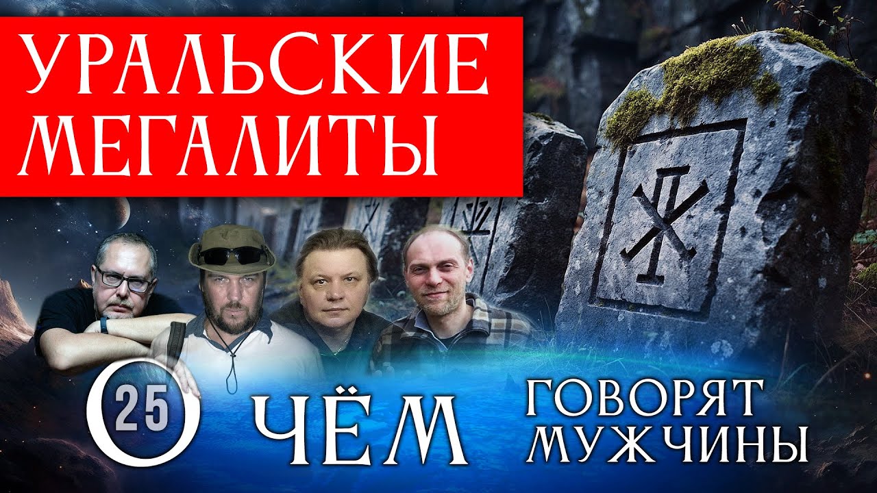 Уральские мегалиты. Уральские дольмены. Чудь белоглазая. О чём говорят мужчины? Серия 25