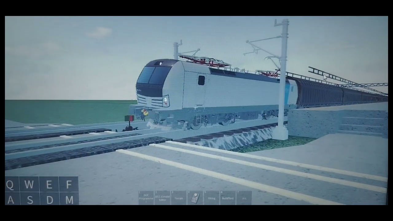 Teretni vlak-Vectron snimnjen dva puta... 