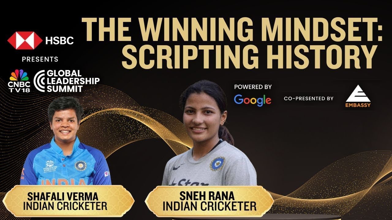 Shefali Verma And Sneh Rana On The World Cup-winning Journey | Global Leadership Summit 2025