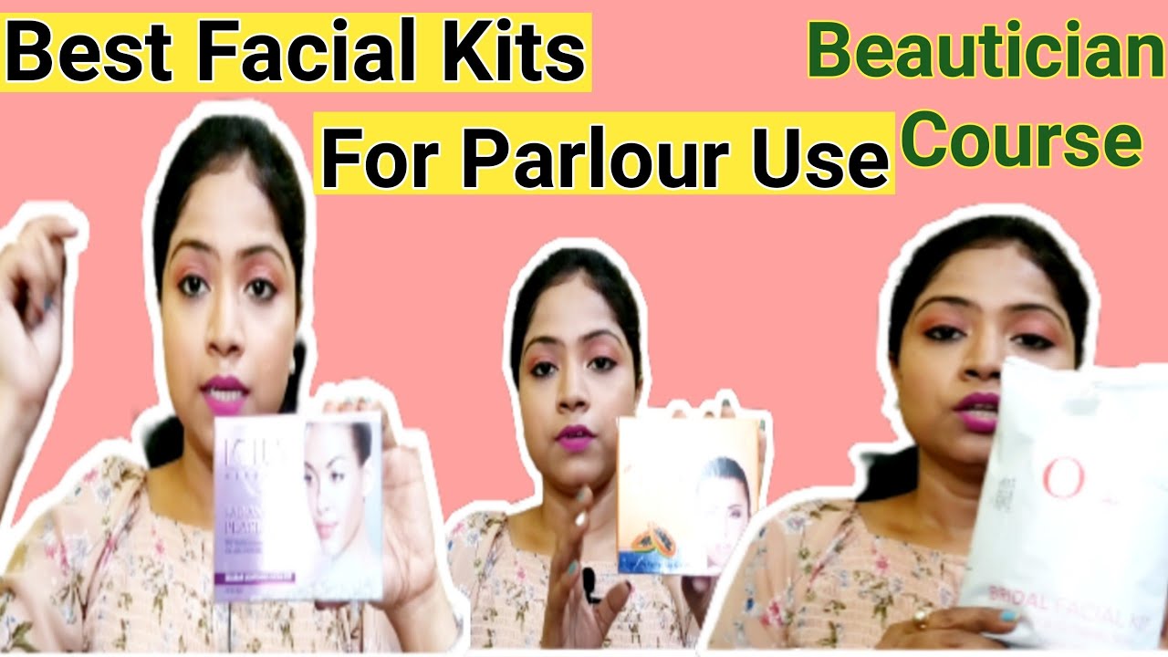 Best Facial Kits For Parlour Use in Bengali || Beautician Course || Mou Beauty Tv