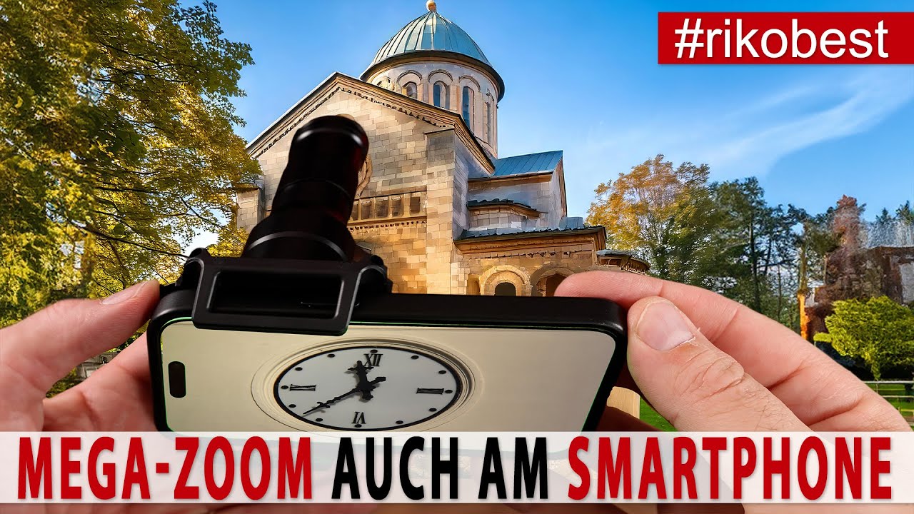 Mega-Zoom ohne Profi-Kamera? Telelinsen am Smartphone! Apexel Dual TeleMacro Zoomobjektiv-Kit / Test