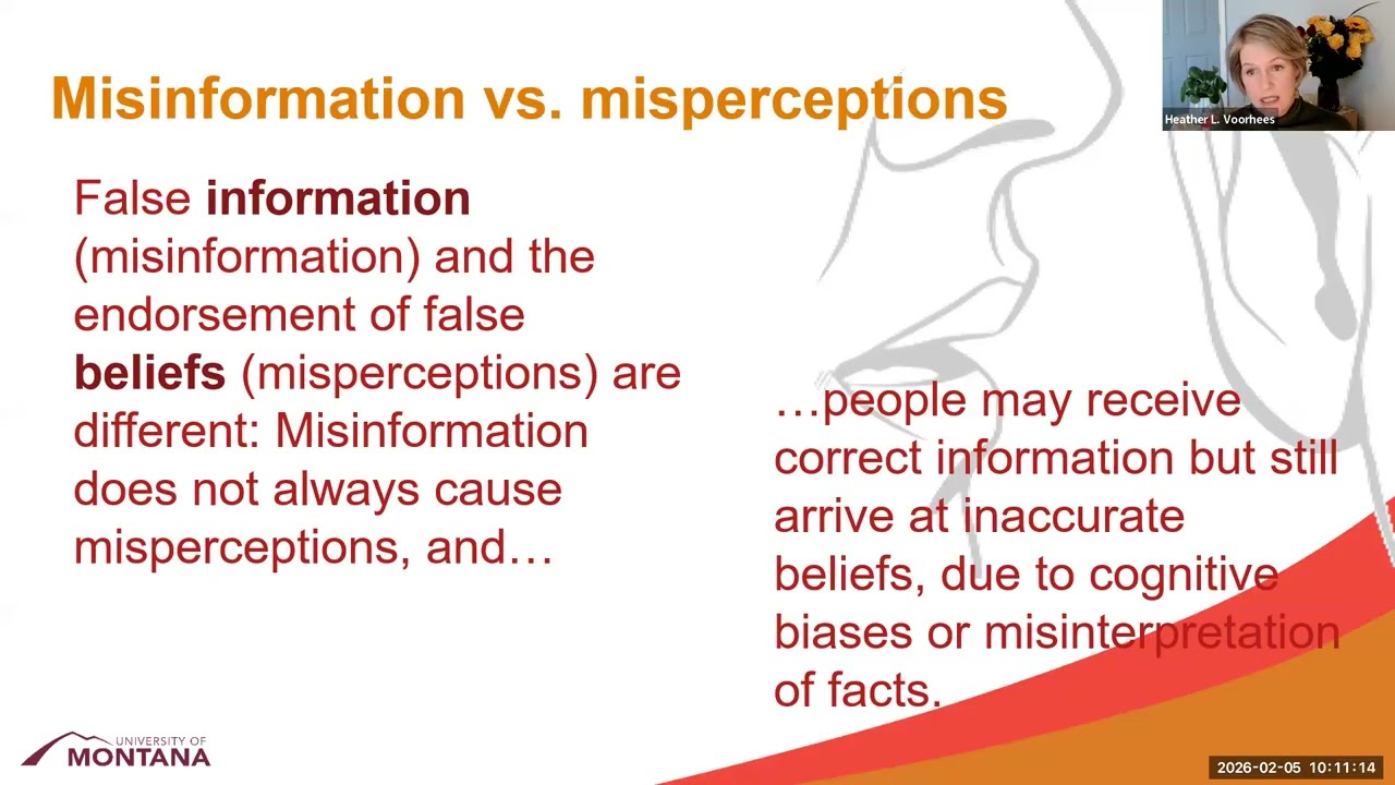 Building Trust in Public Health: Addressing Misinformation