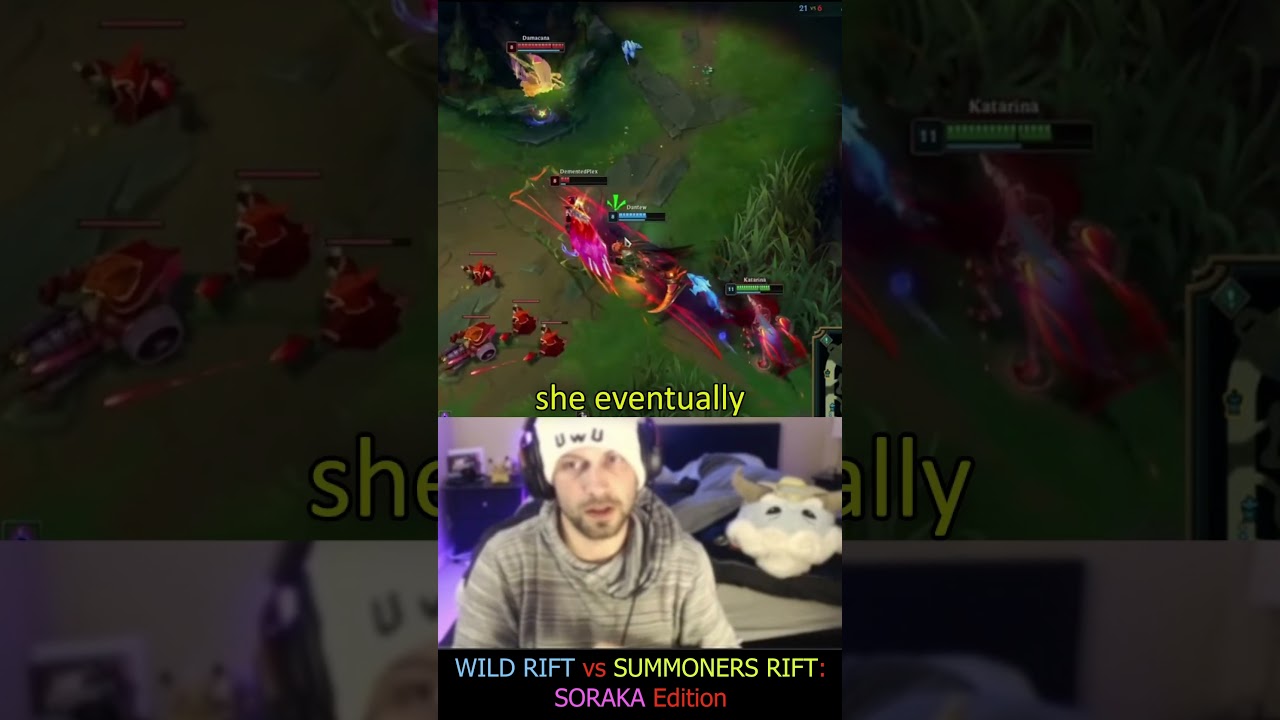August - WILD RIFT vs SUMMONERS RIFT: SORAKA Edition