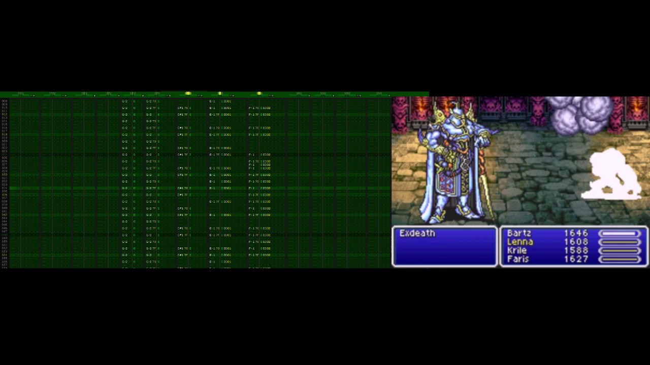 The Decisive Battle - Final Fantasy V | Sega Genesis Cover