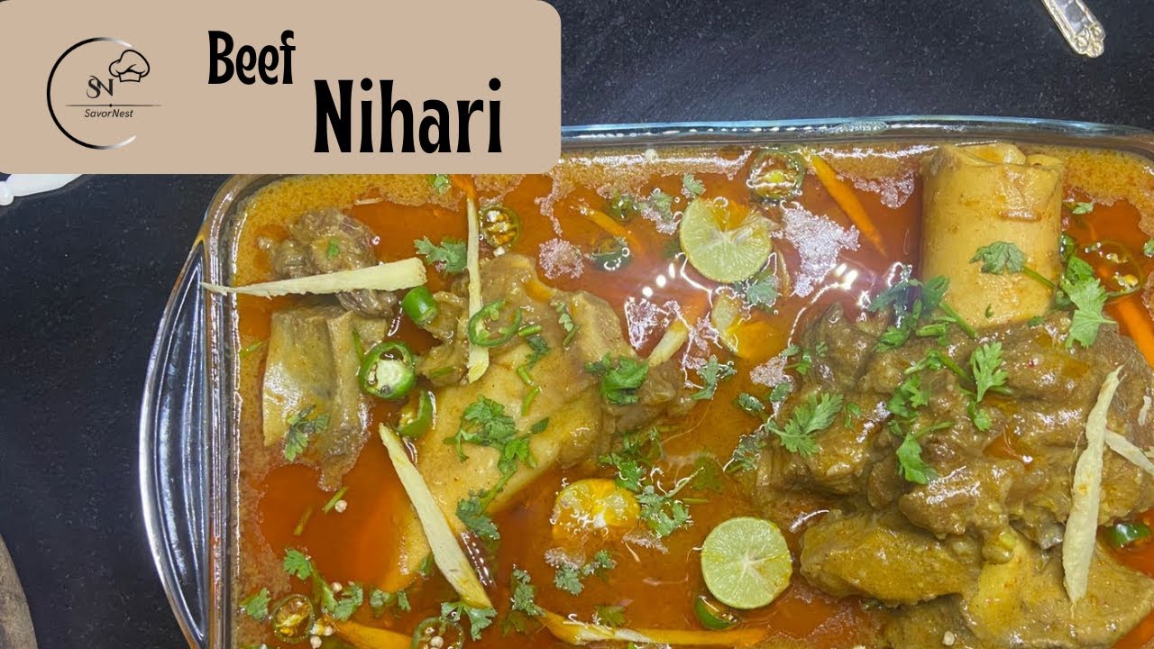 Beef Nihari recipe by SavorNest