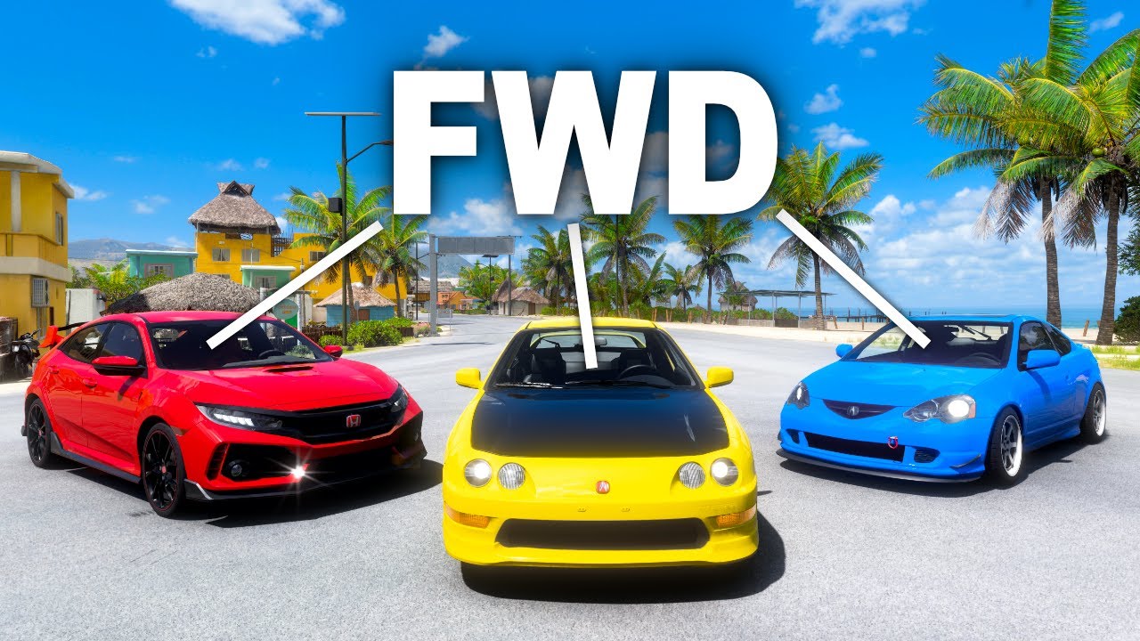 Forza, but you can ONLY use FWD cars...