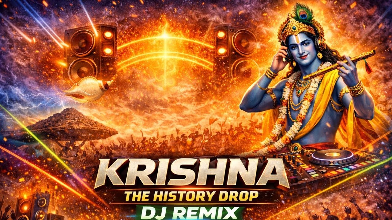 KRISHNA – THE HISTORY DROP | DJ REMIX | Janmashtami Special | Bhakti DJ Song | Krishna new song | 