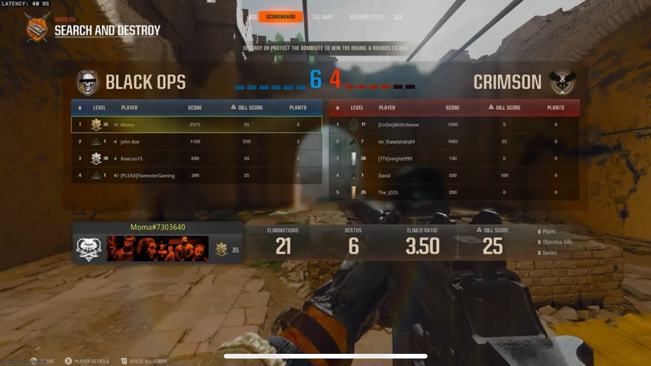 Krig C is My Favorite Assault Riffle in Bo6 Search & Destroy