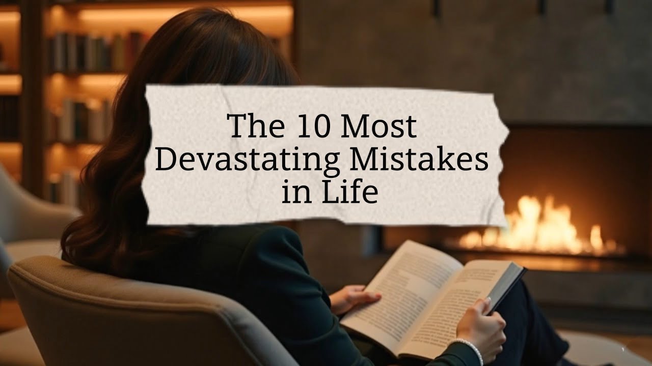 10 Biggest Life Mistakes That Destroy Happiness (Psychology of Regret & Growth)