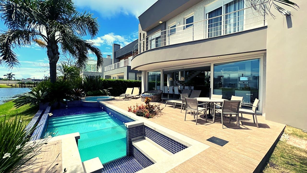 Casa de LUXO no ENSEADA XANGRI-LÁ Vista Cinematográfica Condições Facilitadas de Pagamento