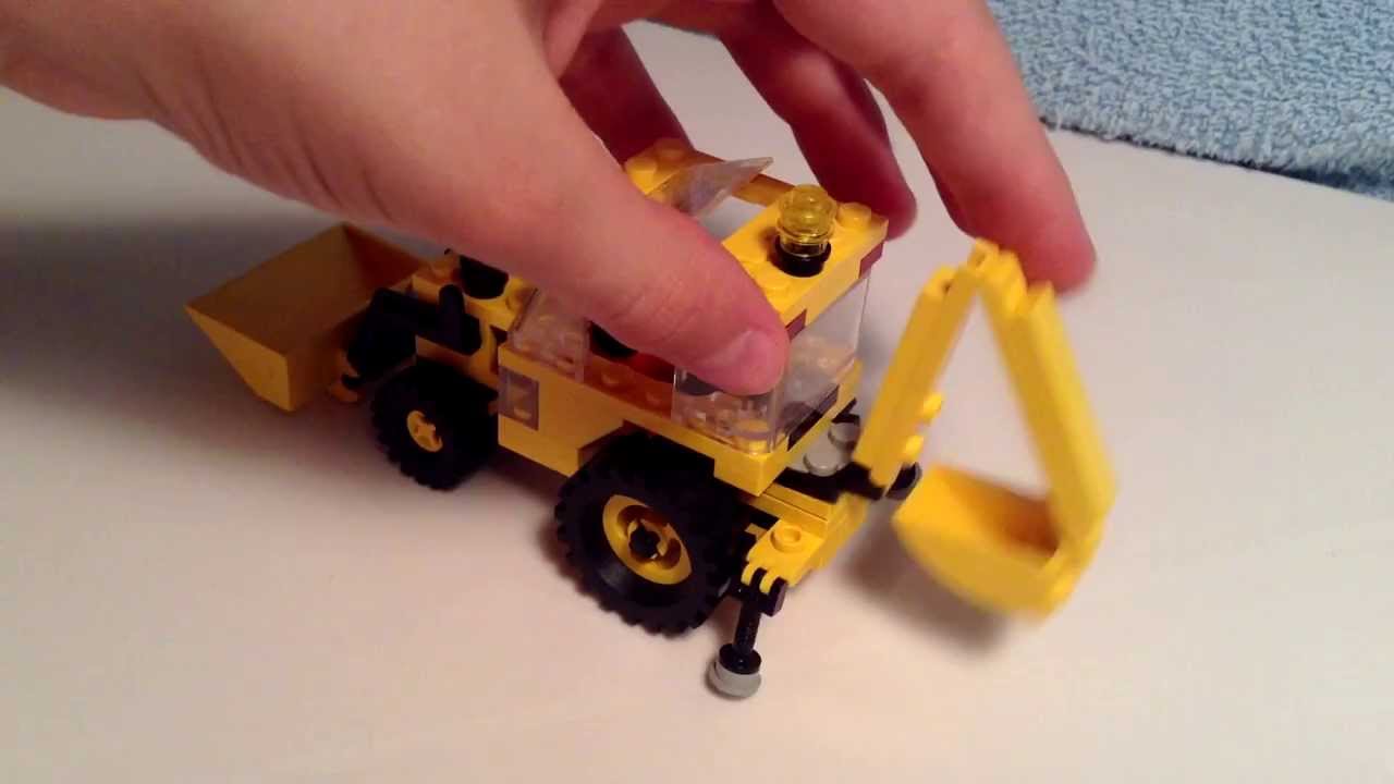 LEGO Town Construction 1992 Backhoe 6662 Review !